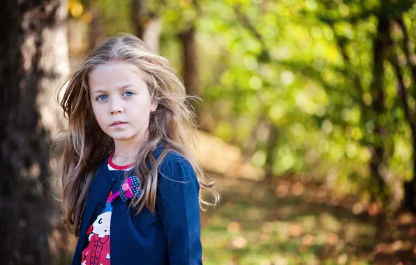 Взгляд, настроение, девочка