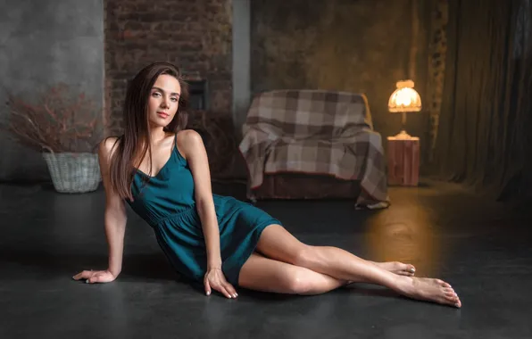 Girl, dress, legs, model