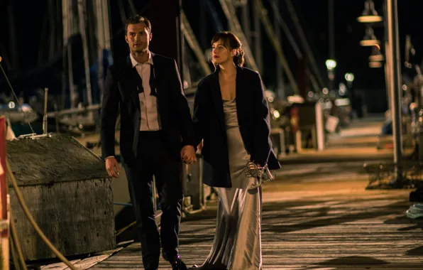 Cinema, girl, man, movie, book, film, Dakota Johnson, Jamie Dornan