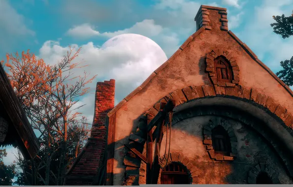 Картинка Ведьмак, The Witcher-3:Wild Hunt, Rising moon