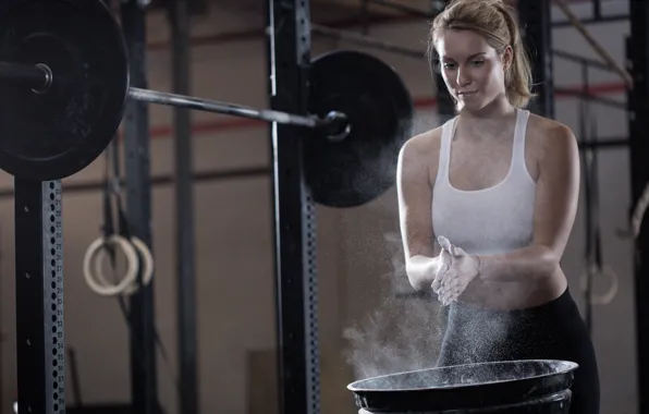 Power, female, crossfit, talc