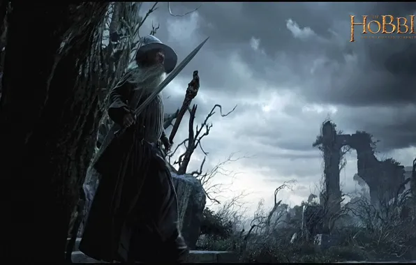 Фильм, Гендальф, волшебник, the hobbit, the Lord of the Rings