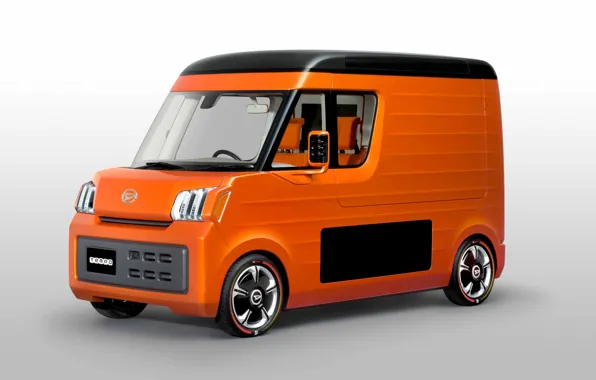 Машина, Concept, фон, обои, фургон, автомобиль, картинка, Daihatsu