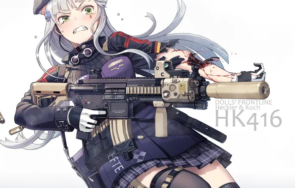 Девушка, оружие, Girls Frontline, Девушки фронта