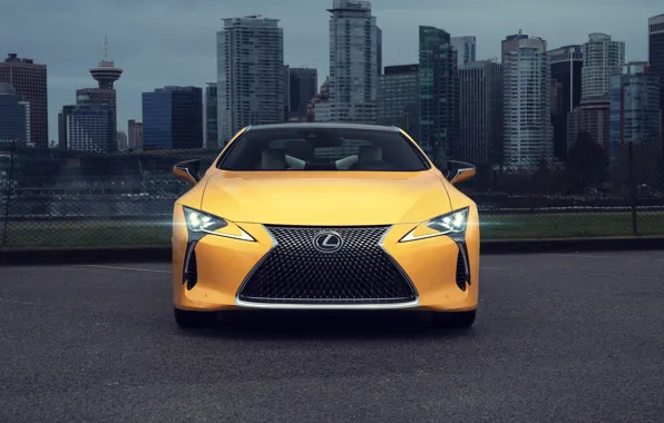 Lexus, вид спереди, LC 500, 2019, Inspiration Series