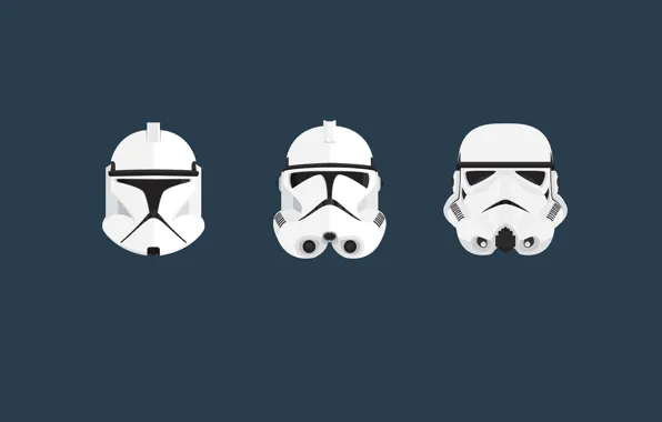 Картинка Star Wars, trooper, stormtrooper, clone, helm