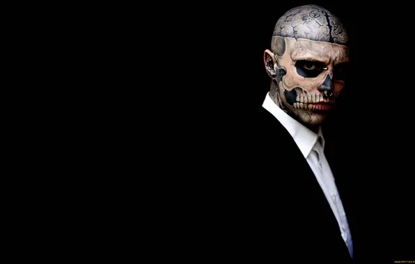 Man, rick, zombie boy