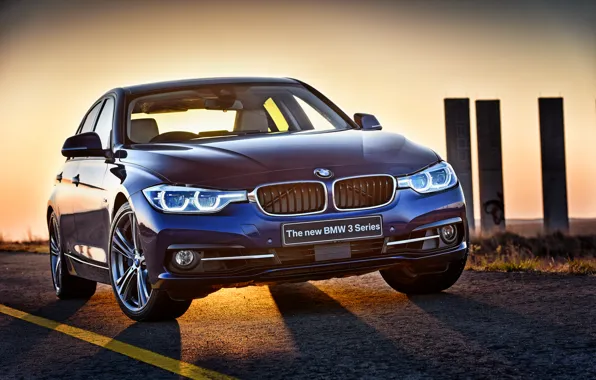 Бмв, BMW, седан, F30, 2015, 3-Series
