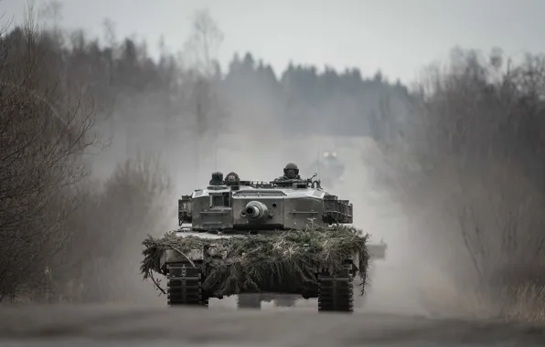Немецкий, основной, боевой танк, Leopard 2
