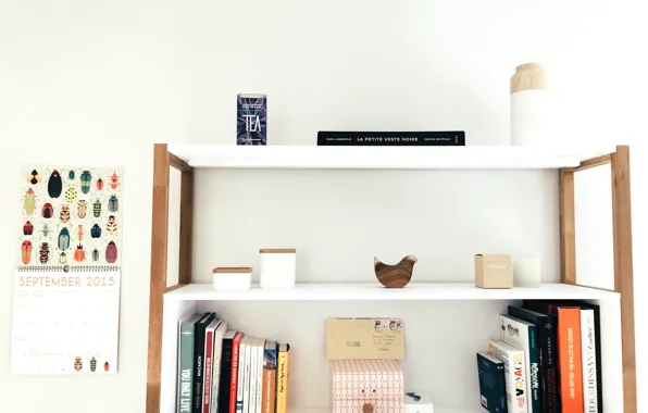 Book, order, set, shelve