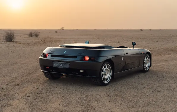 Суперкар, supercar, 1995, De Tomaso, единственный экземпляр, the only instance, De Tomaso Guara Barchetta, De …