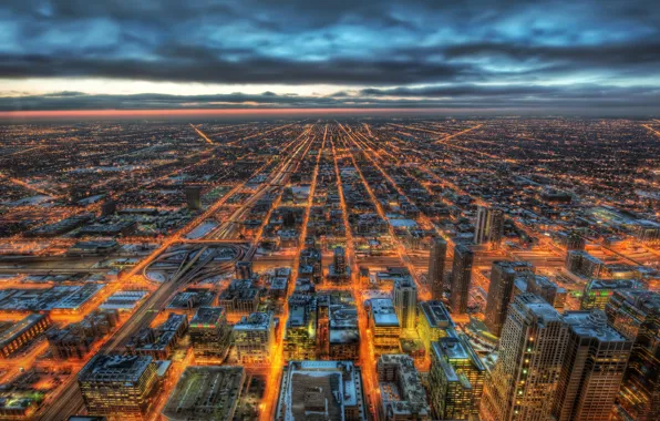 Картинка Чикаго, Иллинойс, Chicago, Illinois, сша, usa, buildings, Midwest