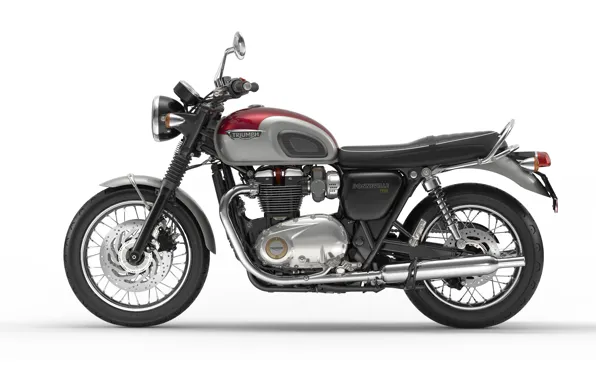 Motorcycle, triumph, bonneville 2016
