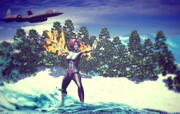 Феникс, комиксы, Phoenix, Jean Grey, X-men, Dark Phoenix, White Phoenix, Shadow Phoenix