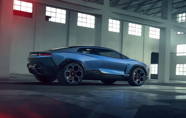 Картинка Lamborghini, blue, Lamborghini Lanzador Concept, Lanzador