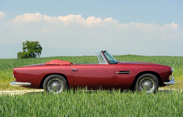 Aston Martin, ретро автомобили, Convertible, 1963, retro cars, Aston Martin DB4