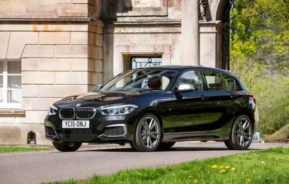 Картинка бмв, BMW, 5-door, UK-spec, 2015, F20, M135i