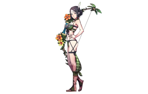 Girl, sexy, lingerie, bra, cleavage, panties, boobs, anime