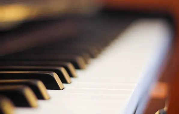 Клавиши, пианино, музыкальный инструмент