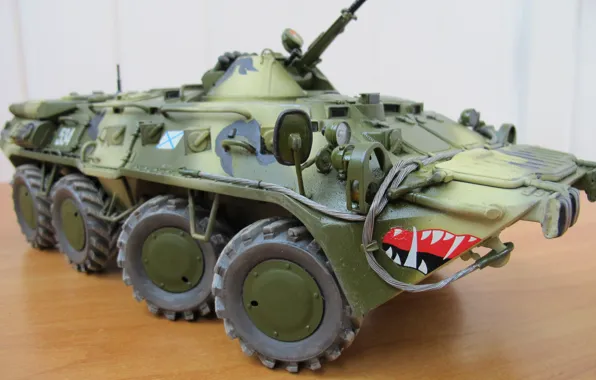 Бронетранспортёр, Боевая колёсная бронемашина, БТР 80