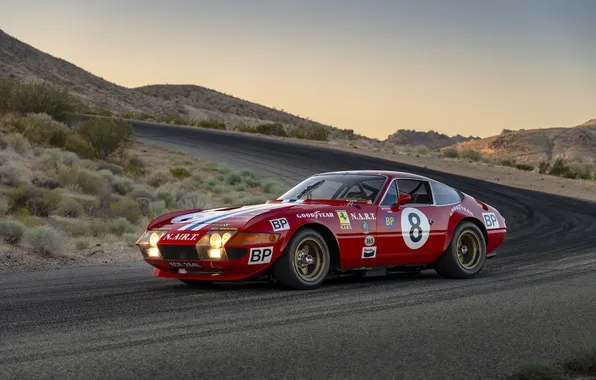 Ferrari, суперкар, supercar, 1973, Daytona, Competizione, единственный экземпляр, the only instance