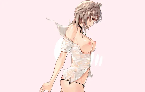 Girl, sexy, lingerie, pantsu, panties, erect nipples, nipples, boobs