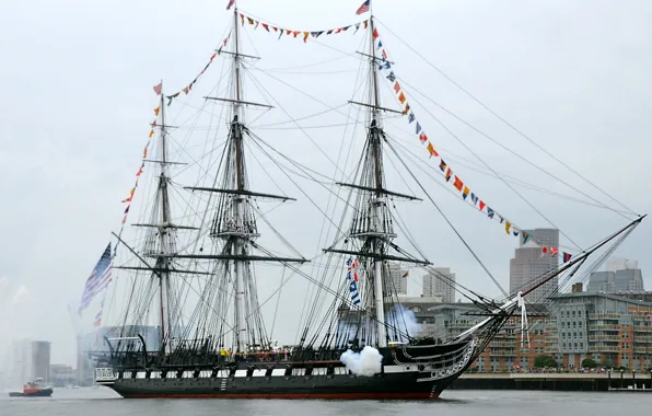 ВМС США, парусный фрегат, USS Constellation
