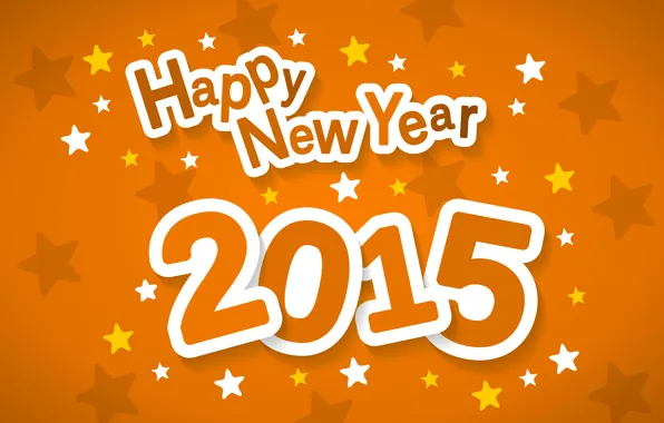 Картинка звезды, фон, Christmas, New Year, Happy, 2015