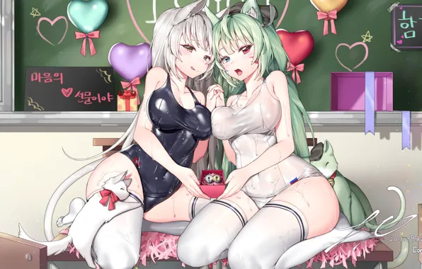 Картинка девушка, аниме, арт