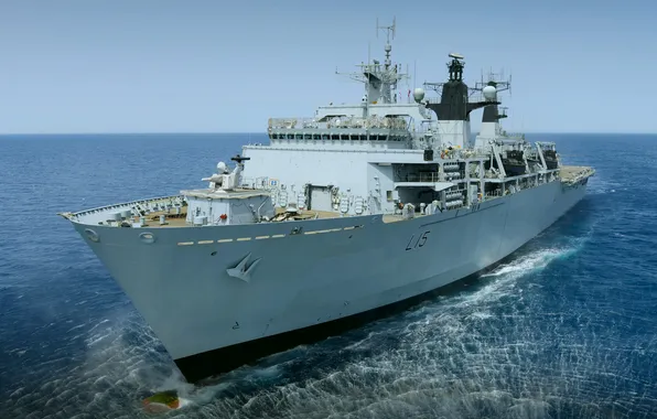 Великобритания, УДК, десантно-вертолетный, транспорт-док, L 15, HMS Bulwark