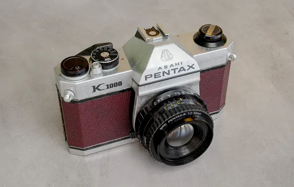 Япония, Pentax K1000, Зеркальный фотоаппарат
