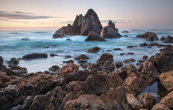 Sunrise, australia, Camel Rock