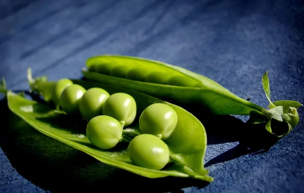 Макро, зеленый, горошек, горох, macro, peas