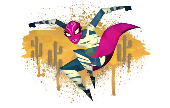 Guacamelee, карточки Steam, Tostada