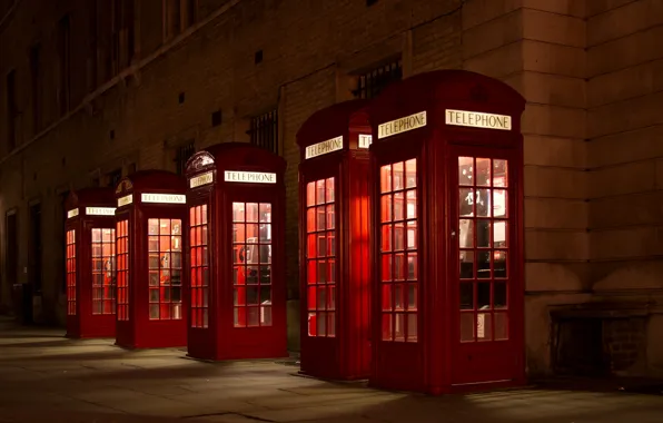 Картинка city, lights, wall, photo, night, London, England, Great Britain