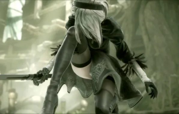 Nier, nier automata, YoRHa, B2