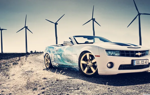 Chevrolet, Cool, White, Supercar, Fast car
