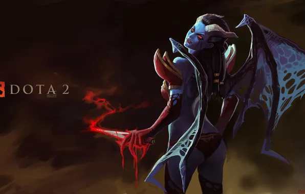 Крылья, Dota 2, Клинок, QoP
