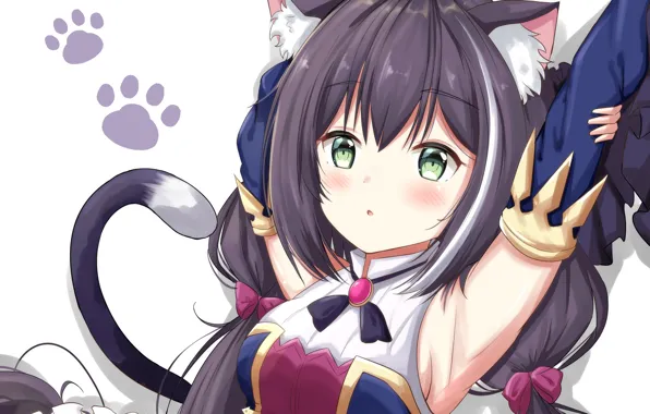 Girl, blouse, long hair, anime, beautiful, pretty, attractive, handsome