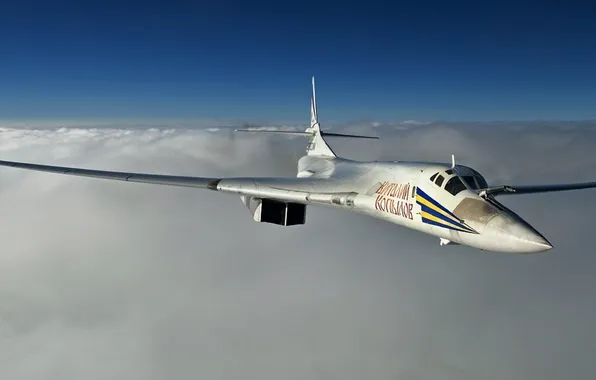 Aircraft, military, aviation, Tu-160, strategic bomber