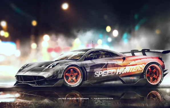 Pagani, Need for Speed, Huayra, Speedhunters, Yasid Design