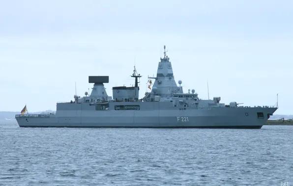 Фрегат, ВМС Германии, F 221, FGS Hessen