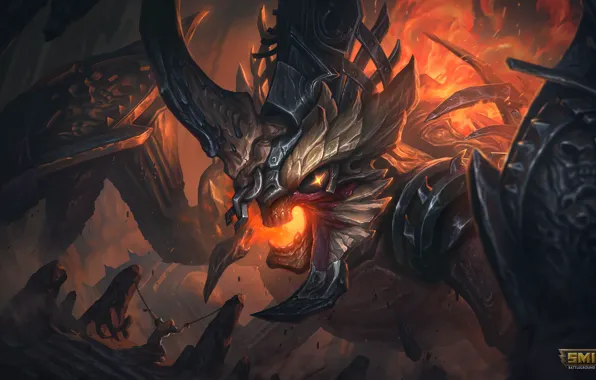 Монстр, существо, демон, Smite, Khepri
