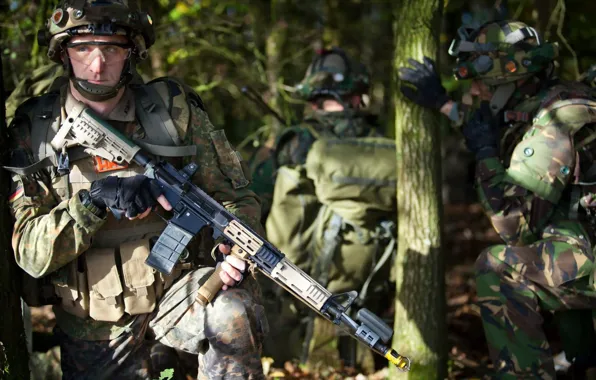 Картинка оружие, солдаты, Royal Netherlands Army