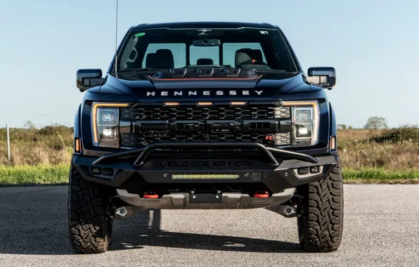 Картинка Ford, Пикап, Power, вид спереди, Мощь, Hennessey, Pickup, 6x6