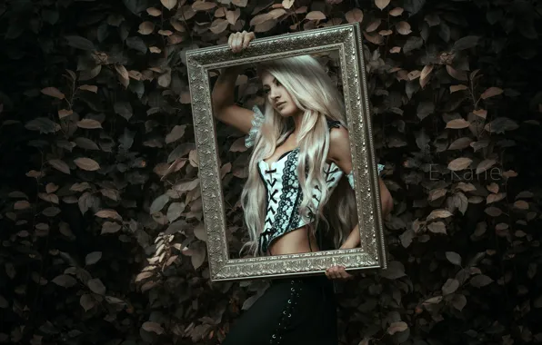 Forest, model, pose, frame