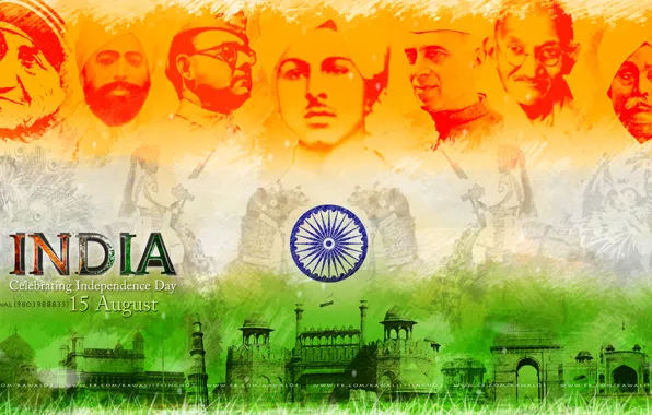 Картинка wallpaper, india, kawal, Download, 15 aug, Independence day