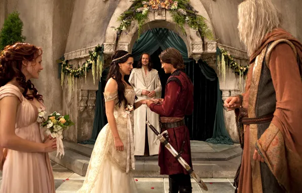 Свадьба, wedding, Легенда об Искателе, Legend of the Seeker, Bridget Regan, Craig Horner, Кэлен Амнелл, …