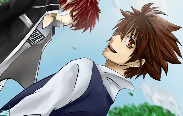 Небо, парни, Katekyo Hitman Reborn, Учитель мафиози Реборн