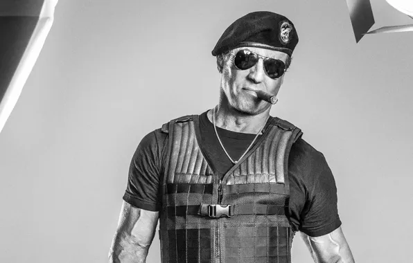 Картинка Сильвестр Сталлоне, Sylvester Stallone, Barney Ross, The Expendables 3, Неудержимые 3